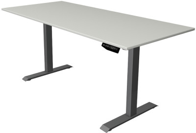 kerkmann Table de bureau assis-debout Move 1, anthracite