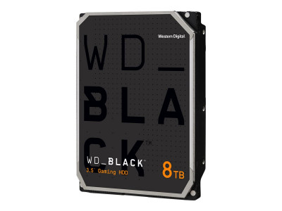 Western Digital : 8TB BLACK 128Mo 3.5IN SATA III 6GB/S 7200RPM