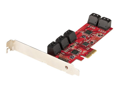 Startech : CARTE PCI EXPRESS SATA 10 PORTS (6GBPS) - ASM1166 NON-RAID