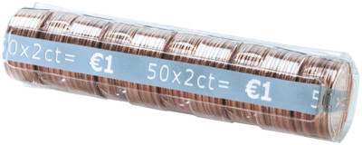 RESKAL Etui à monnaie THE CONTAINER, pour 50 x 0,01 EUR