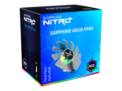 Sapphire Technology : SAPPHIRE GEAR ARGB FAN (3 1) pour NITRO+ RX 5700 SERIES LITE