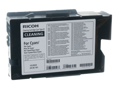 Ricoh : CYAN TYPE G1 CLEANING cartridge .