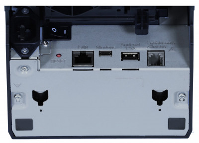 Star Micronics TSP143IV UE Imprimante thermique directe de reçus USB-C, USB-A et Ethernet LAN - noir