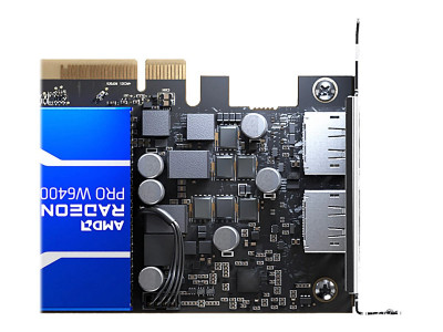 AMD : RADEON PRO W6400 4GB PCIE 4.0 X4 2XDP 4GB GDDR6