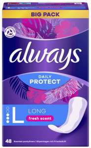 always Protège-slip Extra Protect Large, pack promo