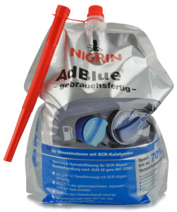 NIGRIN Sachet stand-up AdBlue, prêt à l'emploi, 5 litres