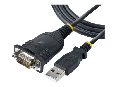 Startech : ADAPTATEUR USB VERS SERIE 1M - CONVERTISSEUR DB9 MALE A USB