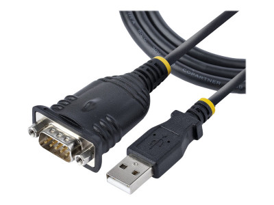 Startech : ADAPTATEUR USB VERS SERIE 1M - CONVERTISSEUR DB9 MALE A USB