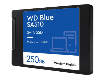 Western Digital : 250GB BLUE SSD 2.5 SA510 7MM SATA III 6 GB/S