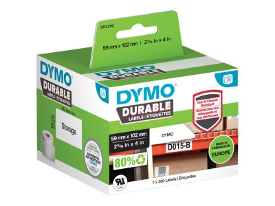 Dymo : LW ADRESS LABEL WHITE 59X102MM 1 ROLL 300 LABELS