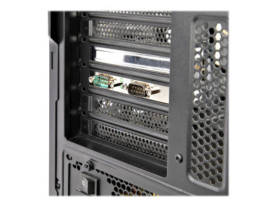 Startech : CARTE SERIE PCI EXPRESS A 2 PORTS - carte PCIE A RS232/DB9