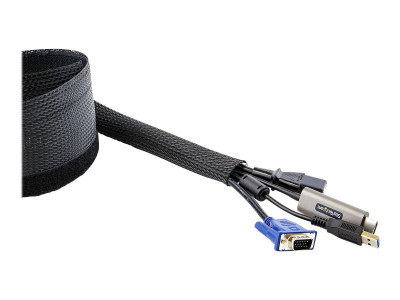 Startech : CABLE MANAGEMENT SLEEVE - COMPUTER cable PROTECTOR/CORD CO