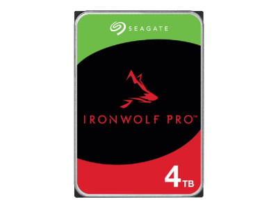 Seagate : IRONWOLF PRO 4TB SATA 3.5IN 7200RPM ENTERPRISE NAS