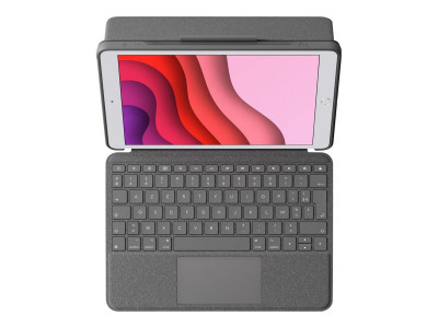 Logitech : COMBO TOUCH pour IPAD (10TH GEN) OXFORD GREY - FRA - CENTRAL