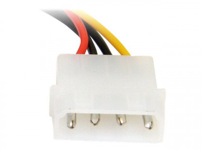Startech : 6IN 4 PIN MOLEX TO RIGHT ANGLE SATA POWER cable ADAPTER