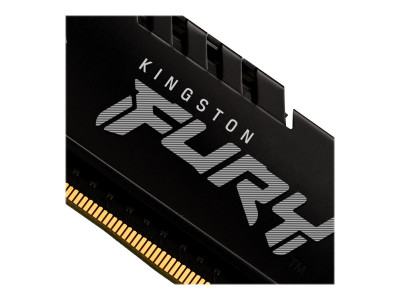Kingston : 128GB DDR4-3200MHZ CL16 DIMM (kit OF 4) FURY BEAST BLACK