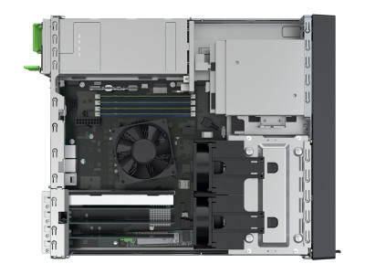 Fujitsu : TX1320 M5 E-2356G 1X16GB 4XSFF 1X500W (TITANIUM) TPM2.0 (xeon)