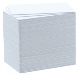 Evolis Badgy Carte imprimable multi-usages Blanc 30 mil 0.76 mm pack de 100 cartes