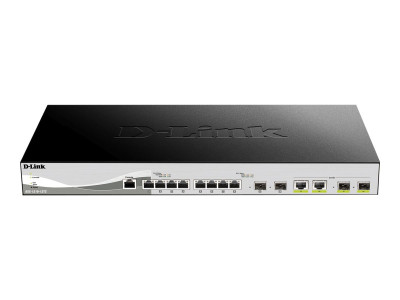 D-Link : 12 PORT SWITCH INCLUDING 8X10G PORTS + 4XSFP