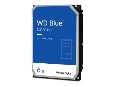 Western Digital : 6TB BLUE 256Mo 3.5IN SATA 6GB/S 5400RPM
