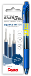 Pentel Liquid Mine pour stylo roller à encre gel noir