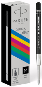 PARKER Recharge pour stylo à bille QUINKflow ECO, bleu