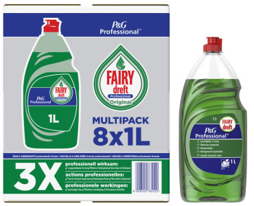 P&G Professional FAIRY dreft Liquide vaiselle Multipack, 1 L