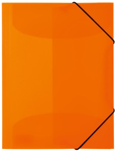 HERMA Chemise à élastiques, en PP, A4, orange fluo