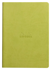 RHODIA Carnet piqûre textile RHODIARAMA, A5, ligné