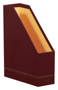 RHODIA Porte-revue, en simili cuir, A4, chocolat