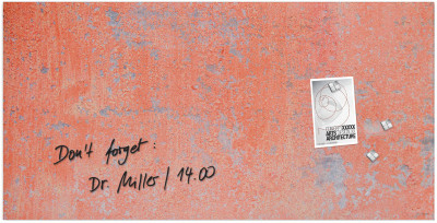 sigel Tableau magnétique en verre artverum Turquoise Wall