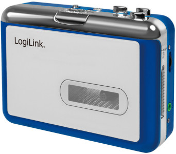 LogiLink Baladeur pour appareils Bluetooth, bleu/argenté