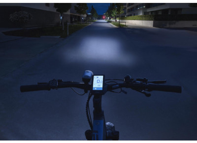 FISCHER Set d'éclairage de vélo à LED rechargeable, 30 lux