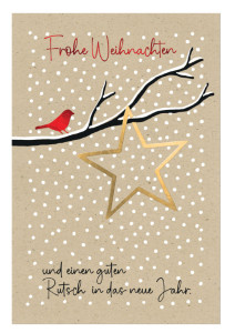 SUSY CARD Weihnachtskarte 