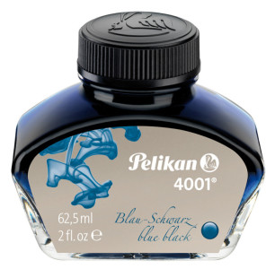Pelikan Encre 4001 dans un flacon en verre, bleu royal