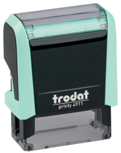 trodat Tampon automatique à texte Printy 4911 4.0, bleu