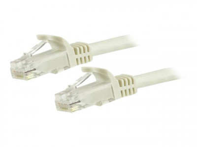 Startech : 15M WHITE SNAGLESS CAT6 UTP PAT cable - ETL VERIFIED
