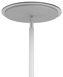 UNILUX Lampadaire à LED LEDDY, hauteur: 1.800 mm, blanc