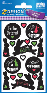 AVERY Zweckform ZDesign Sticker de Pâques 