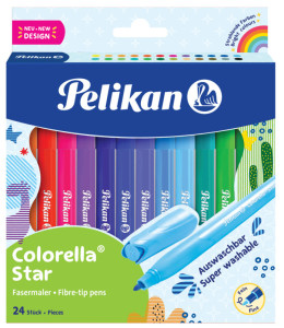 Pelikan Feutre colorella star, étui carton de 12