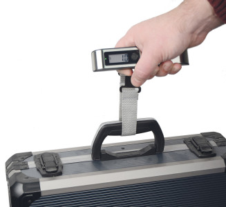 BRÜDER MANNESMANN Pèse bagage numérique, jusqu'à 50 kg