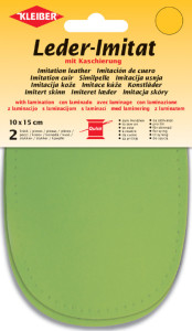KLEIBER Leder-Imitat mit Kaschierung, 100 x 150 mm, schwarz