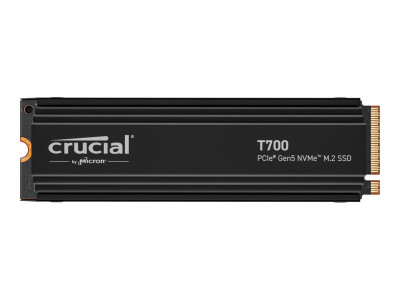 Crucial : CRUCIAL T700 2TB PCIE GEN5 NVME M.2 SSD avec HEATSINK