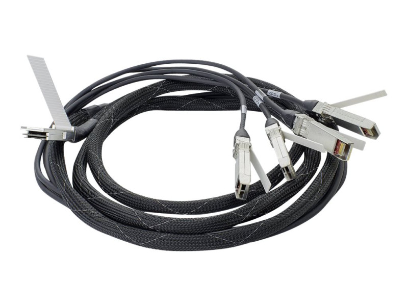 HPe : BLC 40G QSFP+ 4X10G SFP+ 3M DAC cable
