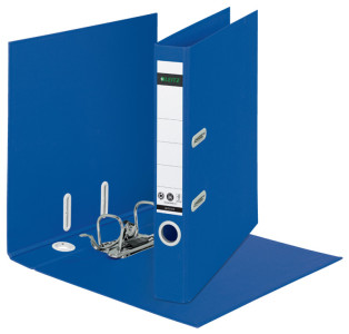 LEITZ Classeur Recycle, 180 degrés, 50 mm, bleu