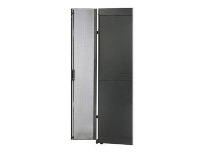 APC : NETSHELTER SX 42U 600MM WIDE PERFORATED SPLIT DOORS BLACK