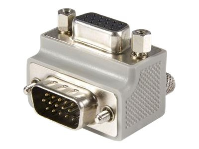 Startech : RIGHT ANGLE VGA TO VGA cable ADAPTER TYPE 1 - M pour