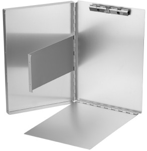 Läufer Porte-formulaire, en aluminium, avec compartiment