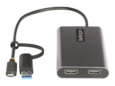 Startech : USB-C TO DUAL-HDMI ADAPTER - USB TO HDMI CONVERTER 4K 60HZ PD