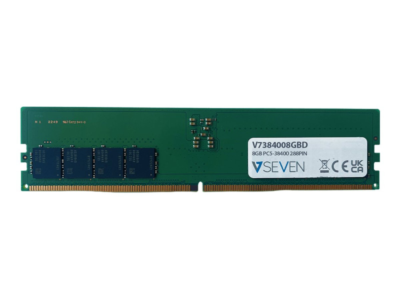 V7 : 8GB DDR5 PC5-38400 288PIN 4800MHZ DIMM